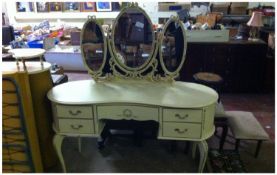 Cream Painted Dressing Table
