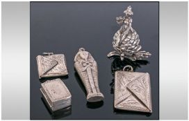 A Small Collection Of Small Silver Items (5 in total) all marked 925 Silver. Includes; A Small