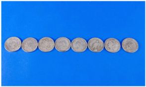 Eight Assorted Reproduction Coins.