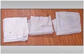 Three Various Hand Made Cotton Table Covers.