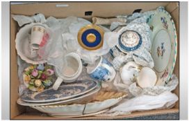 Box of Assorted Ceramics, mostly part teasets