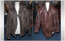 x2 Leather Gents Jackets. One novi sport size 40/102cm, the other "the original hardware" large