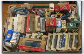 Large Collection Of Boxed Die Cast Model Cars. Including lledo, Matchbox model of yesteryear, days