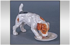 Royal Doulton Jack Russel Dog Figure, HN1158, 3 inches in height.