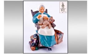 Royal Doulton Figure "Nanny" HN 2221. Designer N Nichols. Height 6 inches. Mint condition.
