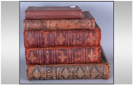 Collection of Books comprising Wonder of Italy, 1945 diary, bound Punch volumes 13-16 and 25-28,