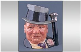 Royal Doulton- Special Edition Character Jug. The Celebrity Collection. W.C. Fields D6674 Issued