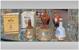 Collection of Bells Scotch Whisky, a limited edition boxed Whisky Decanter, full and seals