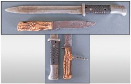 Two German Knife and Bayonet