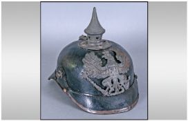 Military Interest, Imperial Germany 1900-1914 Prussian Pickelhaube with the helmet plate for