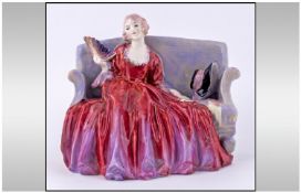 Royal Doulton Early Figure "Sweet And Twenty" Circa 1940's. HN 1298. Registration number 737500.