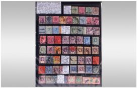 Commonwealth Stamps, Malaysia States, from Queen Vic mint and fine used includes Straits Settlements