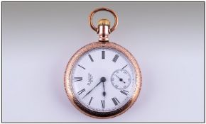 Waltham Model 1893, P.S Bartlett Grade, Large Open Faced Pocket Watch that dates to 1889. Pendant