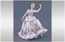Royal Doulton Figure " Shirley " HN 2702, Designer M. Davies, Issued 1985-97. Height 7.1/4 inches.