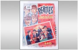 The Beatles Original 340 Piece Jigsaw Puzzle. 1960's. Still in box. Very good condition.