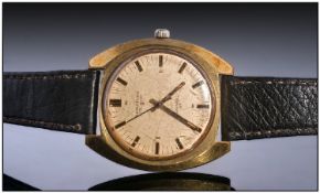 Olympic Games Interest. Gents Longines Wristwatch, Champagne Dial marked Longines Admiral HF, with