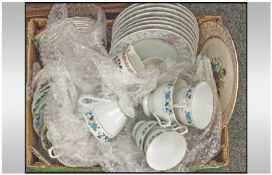 Box of Assorted Teasets.