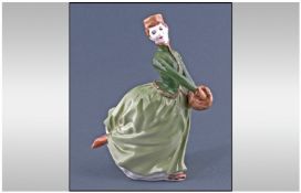 Royal Doulton Figure. HN 2318 Grace. Issued 1966-1981, Colour Green. Height 7 ï¿½ Inches.