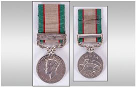 India General Service Medal 1936-39. Awarded to 6430 L-NK Nandbir ALE, 2-1 G.R.