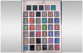 This is a good collection Of Mainly G.B Stamps In A Fine Large Album. There are issues from Q.V-