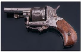 A Small Pocket Size Revolver. Length 4.25 inches.