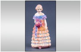 Royal Doulton Early Miniature Figure "Bridesmaid" M12, designer L Harradine, issued 1932-1945,