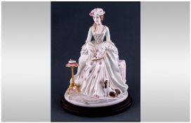 Royal Worcester Limited Edition Figurine "Poetry" RW 4708. Issued 1998, number 76, Graceful Arts