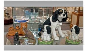 Collection Of Assorted Animal Figures. Comprising dogs, foxes, etc. 6 in total.