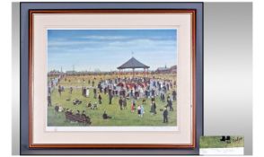 Tom Dodson "Dancing In The Park" Limited Edition Coloured Print. 121/850 series. Signed in pencil.
