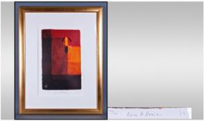 Govinder Nazran 1964-2008, Signed and Numbered Edition Coloured Lithograph Medium Photo Lithography,