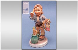 Small Hummel "Painter" Figure. Pressed 304 1955. Height 5.5 inches.