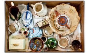 Assorted Collection of Torquay Souvenir Pottery.