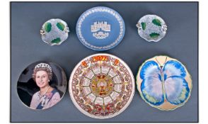 Collection Of Ceramic Plates. 6 in total. To include Wedgwood, commemorative plates, etc.