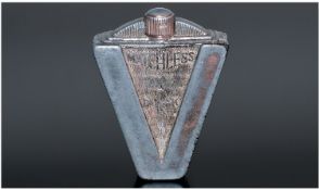 Matchless Promotional Cigarette Lighter. Circa 1900. Manufactured by The Wolverhampton Die-Casting