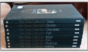 Numbers 1-8 of the Delia Collection Recipe Books