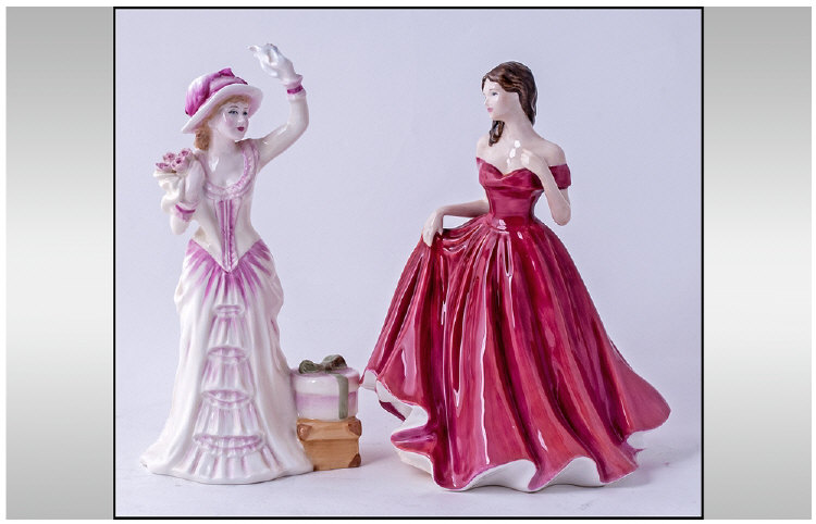 Royal Doulton Figures, 2 In Total. Comprising; 1, Bon Voyage, HN 3866, Modelled by Timothy Patty,
