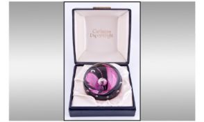 Caithness Limited Edition Glass Paperweight. "Dream Flower" Designer Colin Terris. Number 32/750.