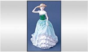 Royal Doulton Figure 'Emily' HN 4093, designed by N.Pedley. Issued 1998-2004. 8.5" in height
