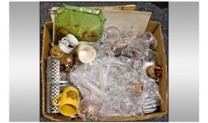 Box Of MIscellaneous Ceramics & Collectables.
