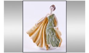 Royal Doulton Figure `Alexandra` HN 2398. Issued 1970-1976  Designer M Davies Height 7.5 inches.