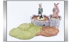 Royal Doulton - From The Robin Hood Collection 1) Robin Hood Collection Base 14`` x 8`` x 3`` 2)