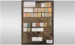 Stamps Commonwealth Mint And Fine Used Collection From Queen Victoria, main value in high values.