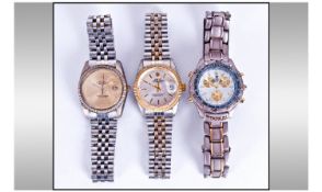 Three Modern Copy Watches.