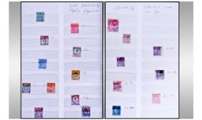 A Sparsely Filled Album Of Stamps Mainly QV and Ed VII Reigns. There are 45 QV issues including a