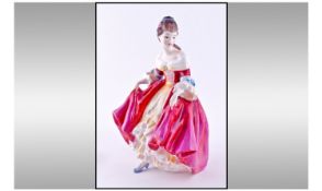 Royal Doulton Figure `Southern Belle` HN 2229.  Designer M Davies Height 7.5 inches. Excellent