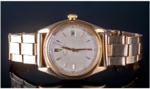 18ct Gold Rolex Oyster Perpetual, Ref. 4467, circa 1948 With Nickel-Finished Jewelled Lever