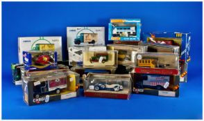 Collection Of Diecast Models, Comprising 5 Matchbox And 17 Corgi, All Boxed.