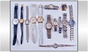 Collection Of Wristwatches, Comprising 4 Gents Manual Wind, To Include "MuDu", Accurist, Sekonda &