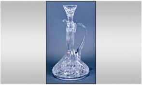 Jaffe Rose Handmade And Fine Quality Decanter. Stands 13 inches high.