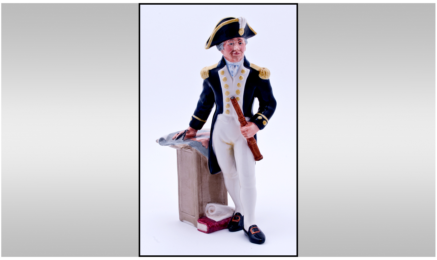 Royal Doulton Figure The Captain. HN 2260. Issued 1965-82. Height 9.5". Mint condition.